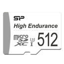 Silicon Power 128GB-512GB High Endurance MicroSD Memory Card with Adapter