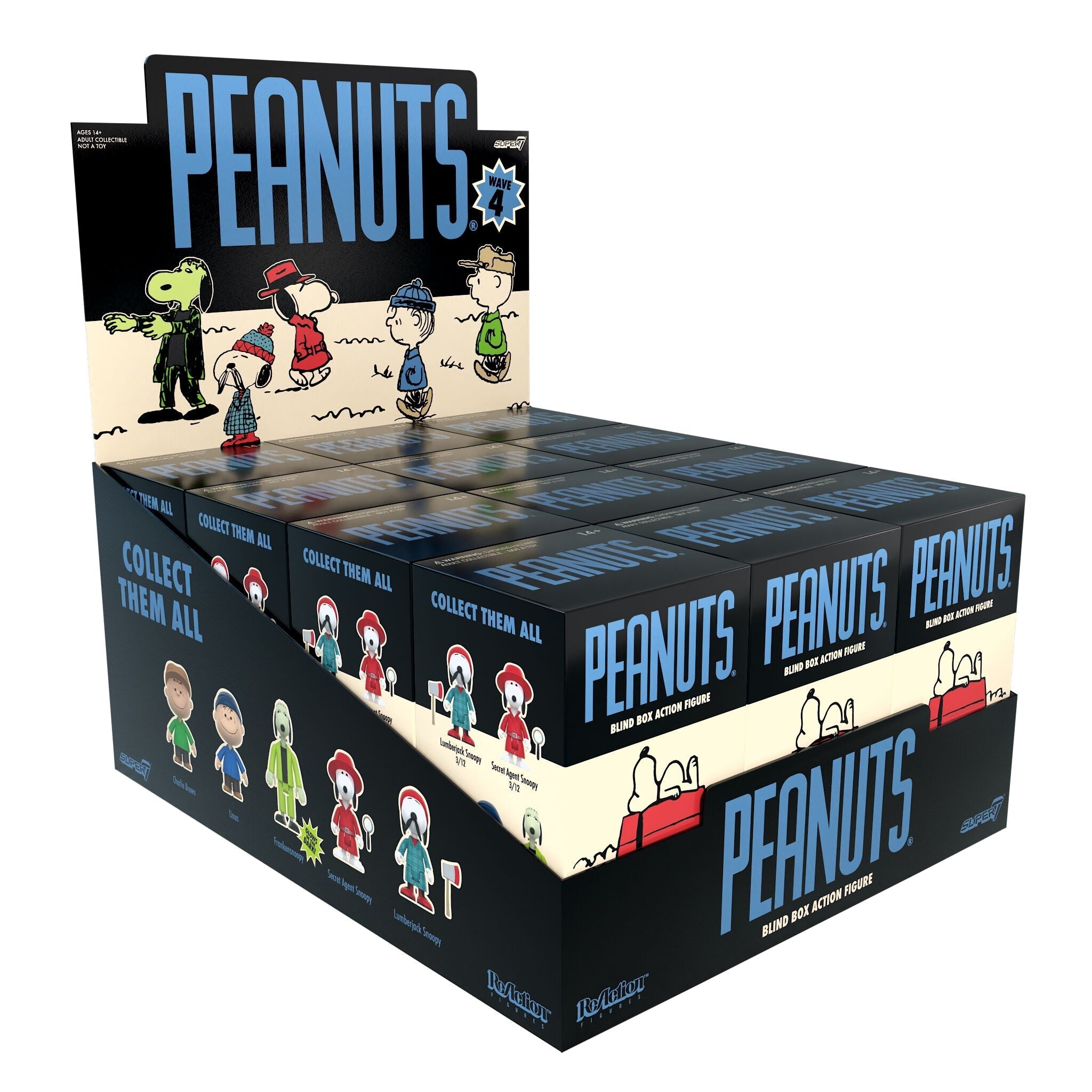 PEANUTS ミニカーセット 4台 Super7 x Peanuts - Wave 04 - Blind Box Flat – Silicon Power Store (US)