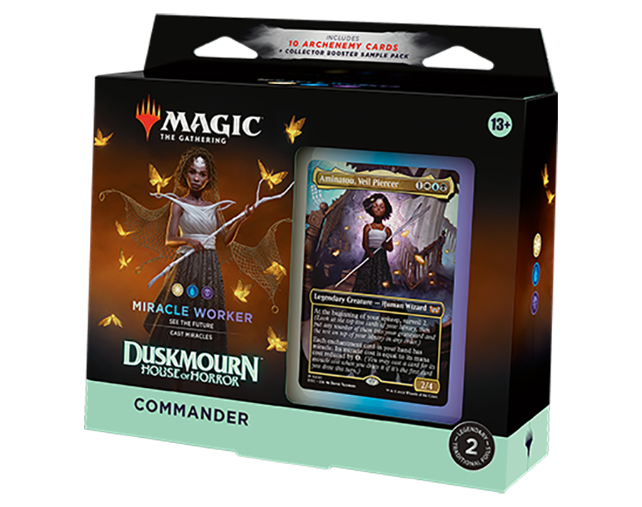 red card katarina rare Magic: The Gathering - Duskmourn: House of Horror Commander Deck
