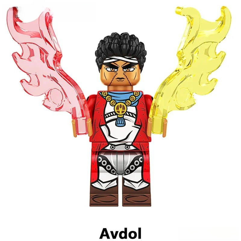 しょこページ Avdol Jojo's Bizarre Adventure Anime Minifigure Toy – Silicon