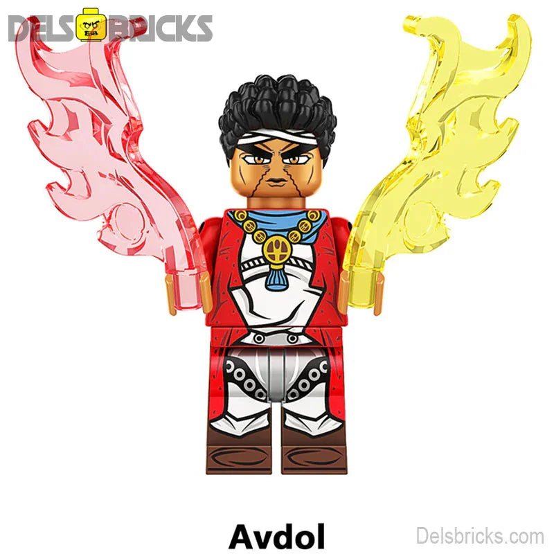 JYJ スタコレ ※お値段改定 Avdol Jojo's Bizarre Adventure Anime Lego Minifigures custom toys