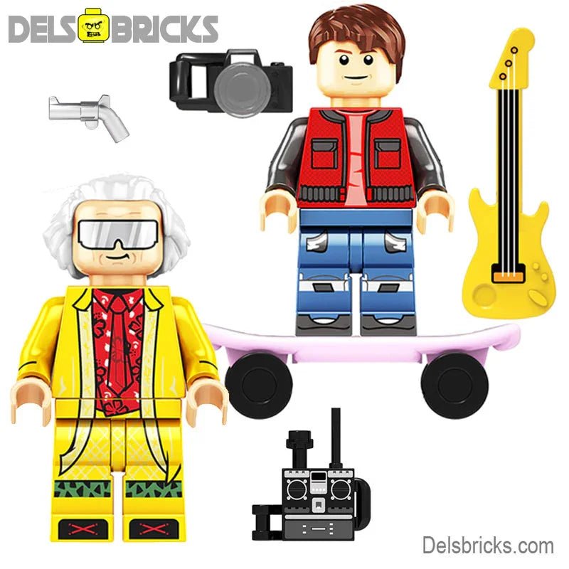 Back to the Future Marty & Doc Brown set of 2 – Silicon Power