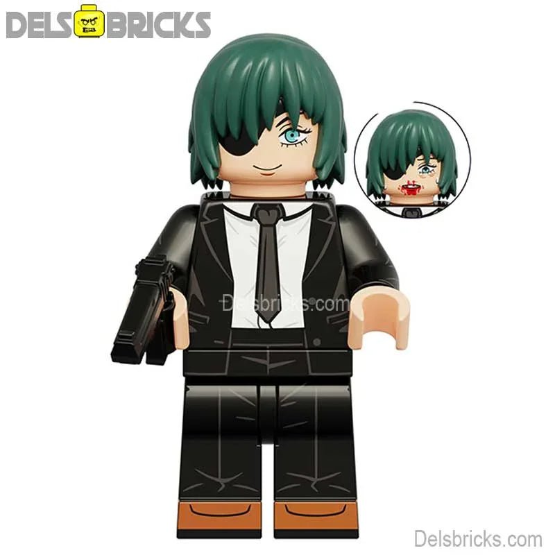 Himeno from Chainsaw Man Lego Minifigures Anime toys – Silicon