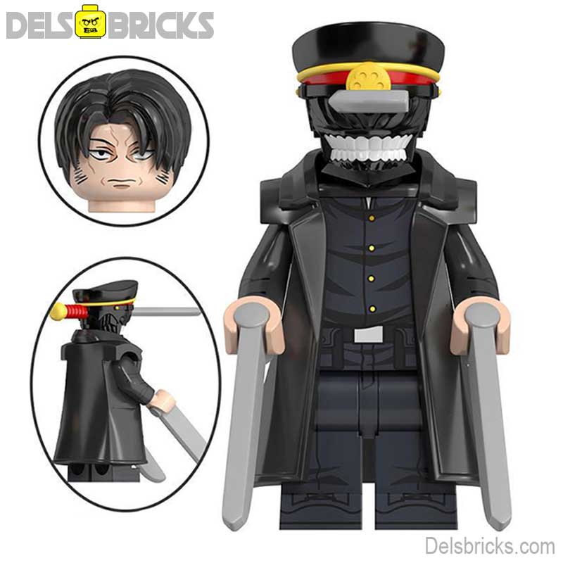 Katana Man from Chainsaw Man Lego Minifigures Anime toys 2