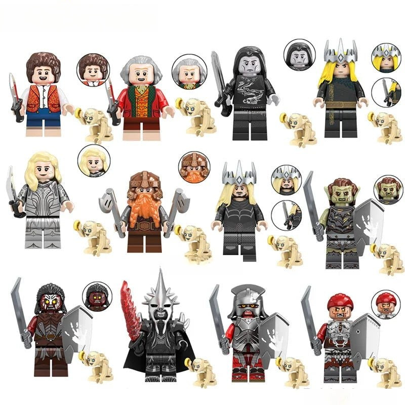 Lord of The Rings Set of 12 Minifigure Toy 2 – Silicon Power Store