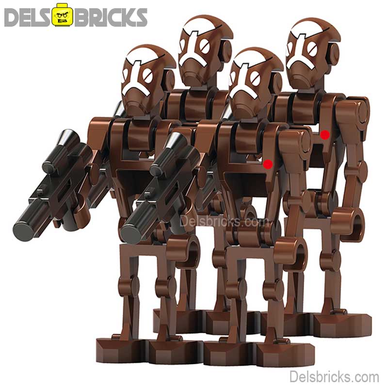 Commando Battle Droid Captain set of Star Wars Lego Minifigures