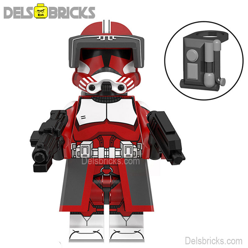 Commander Fox Lego Star Wars Minifigures Custom Toys NEW – Silicon