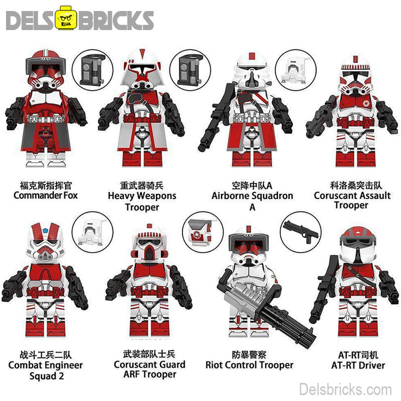 Wars Commander Thorn Lego Custom Commander Fox Coruscant Guard