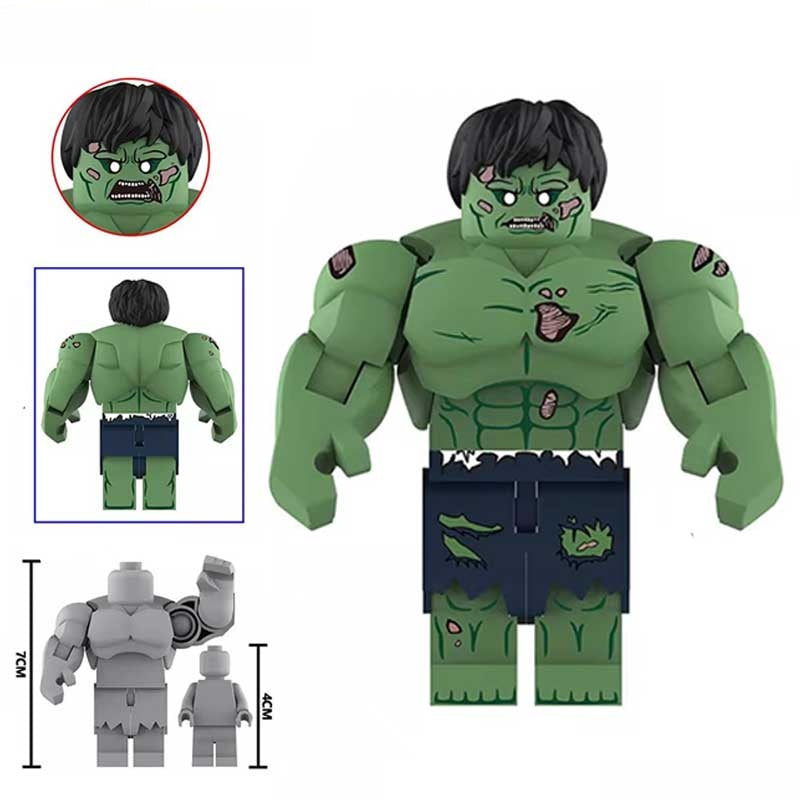 Marvel Zombies Zombie Hulk 未開封 希少 Zombie Hulk from Marvel Zombies Avengers Marvel MCU Minifigure 8
