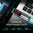 Silicon Power UD85 250GB-2TB PCIe Nvme Gen4x4 M.2 2280 Internal Solid State Drive Backward Compatible Gen3x4