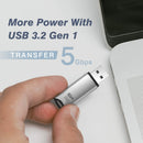 Silicon Power Marvel M02 32GB-256GB USB 3.2 Gen 1/ USB 3.0 Flash Drive