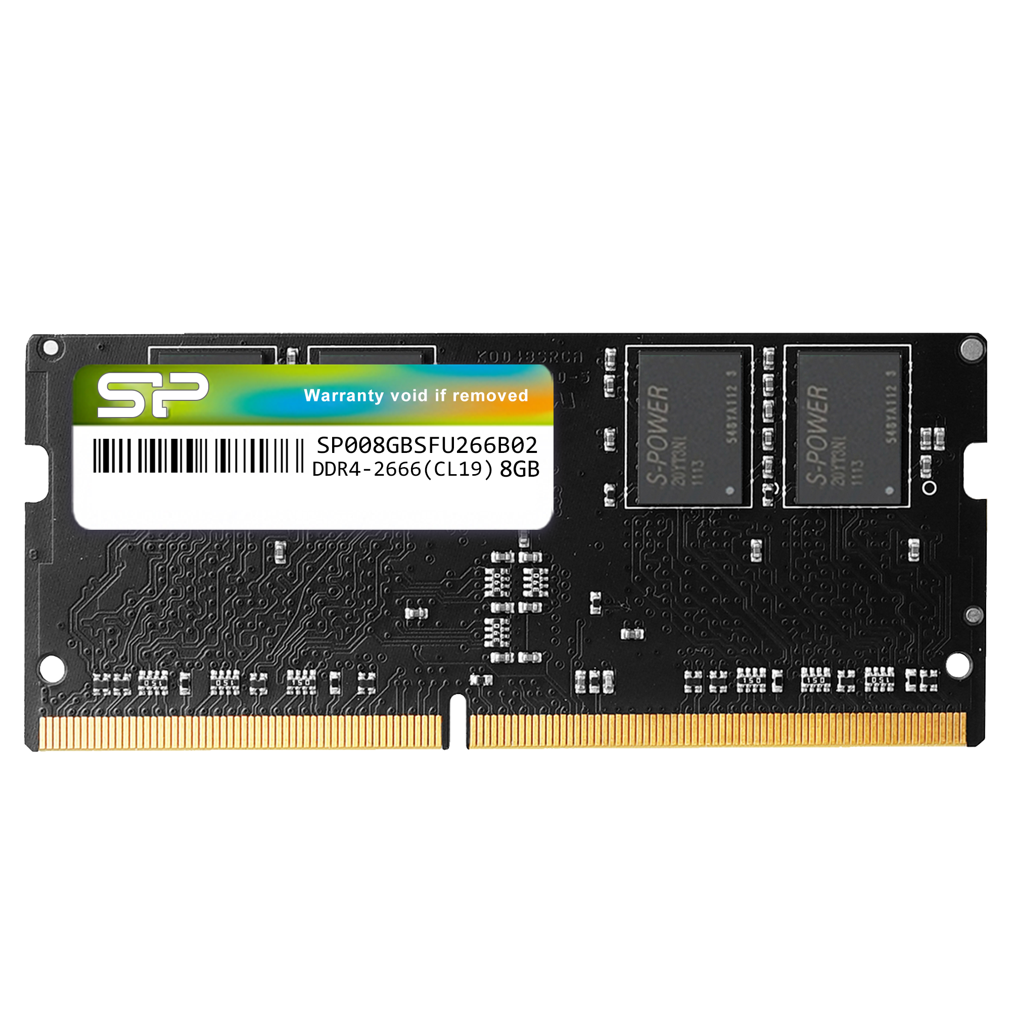 Silicon Power DDR4 2666MHz (PC4-21300) 8GB-32GB Single Pack 1.2V Lapto