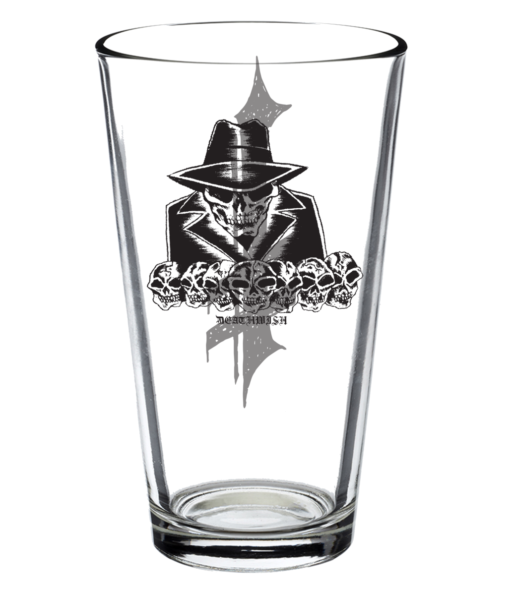 Deathwish Dealers Choice Pint Glass