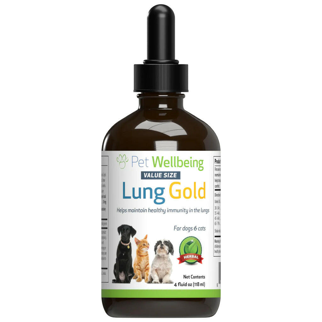 Lung Gold - Lower Respiratory Tract Support for Dogs (4 oz)