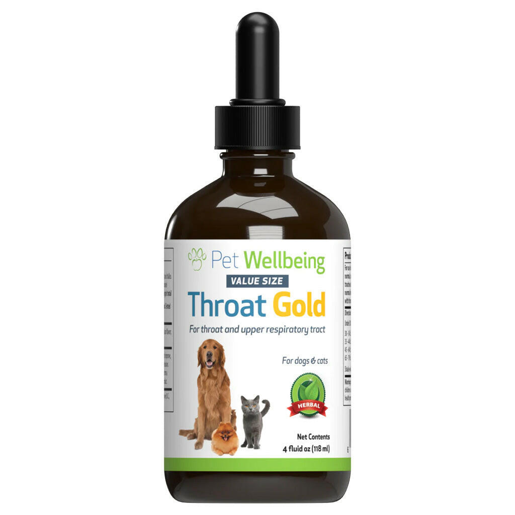 Pet Wellbeing Throat Gold for Throat Irritation in Dogs