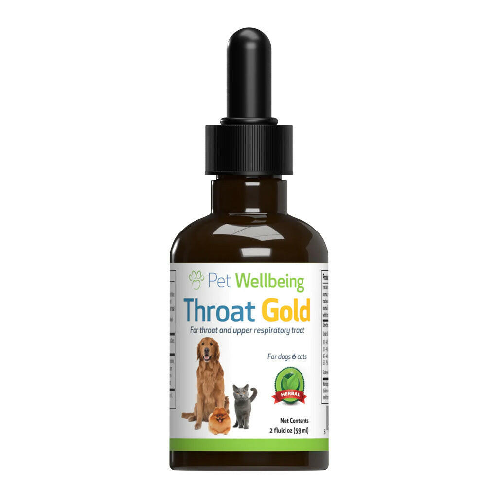 Pet Wellbeing Throat Gold for Throat Irritation in Dogs