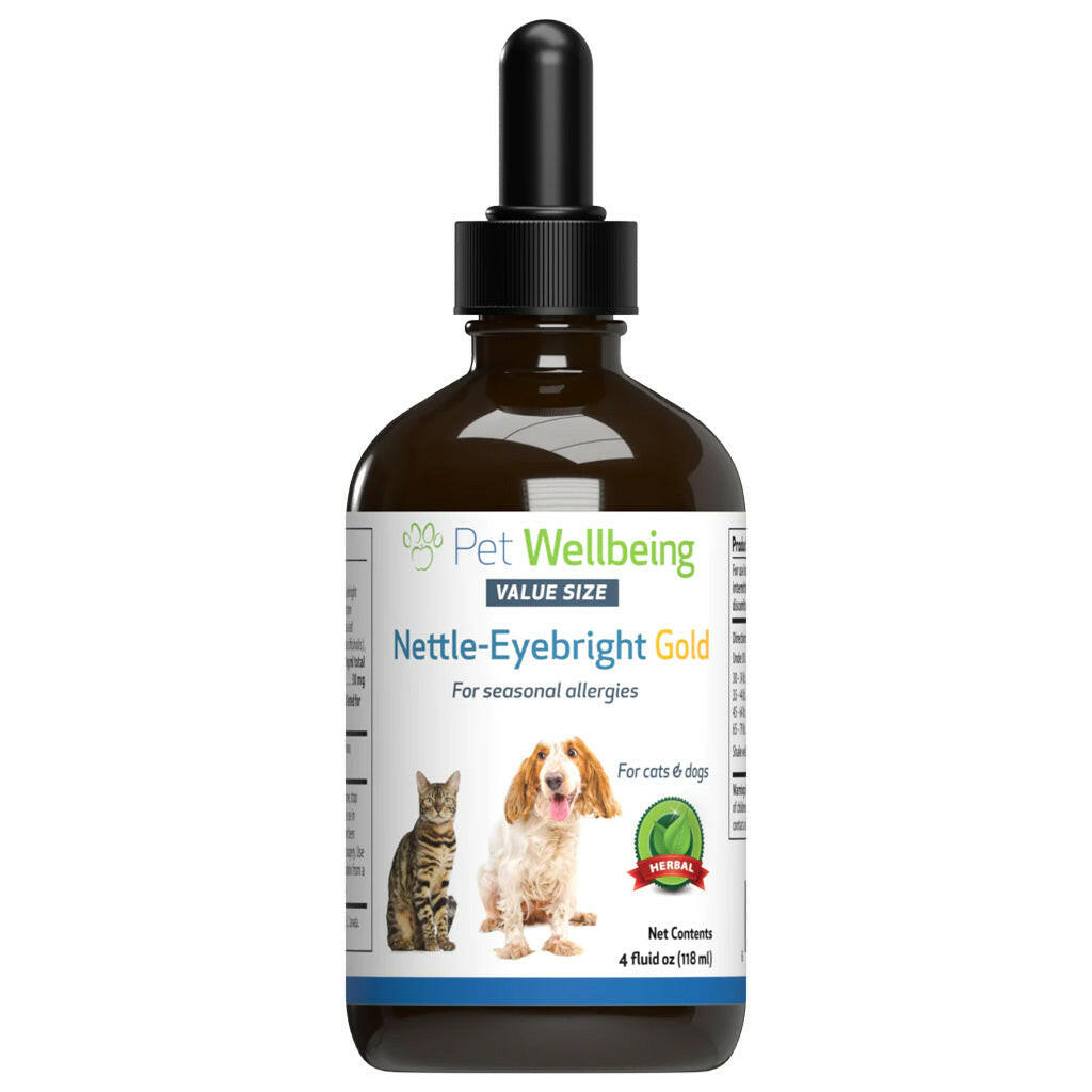 Nettle-Eyebright Gold - Seasonal Allergy Defense for Cats