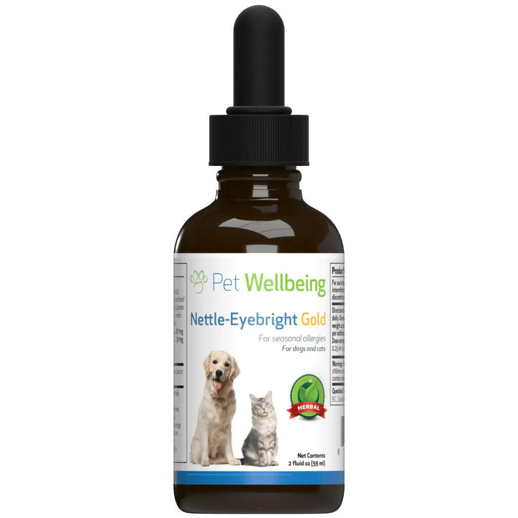 Nettle-Eyebright Gold - Seasonal Allergy Defense for Cats