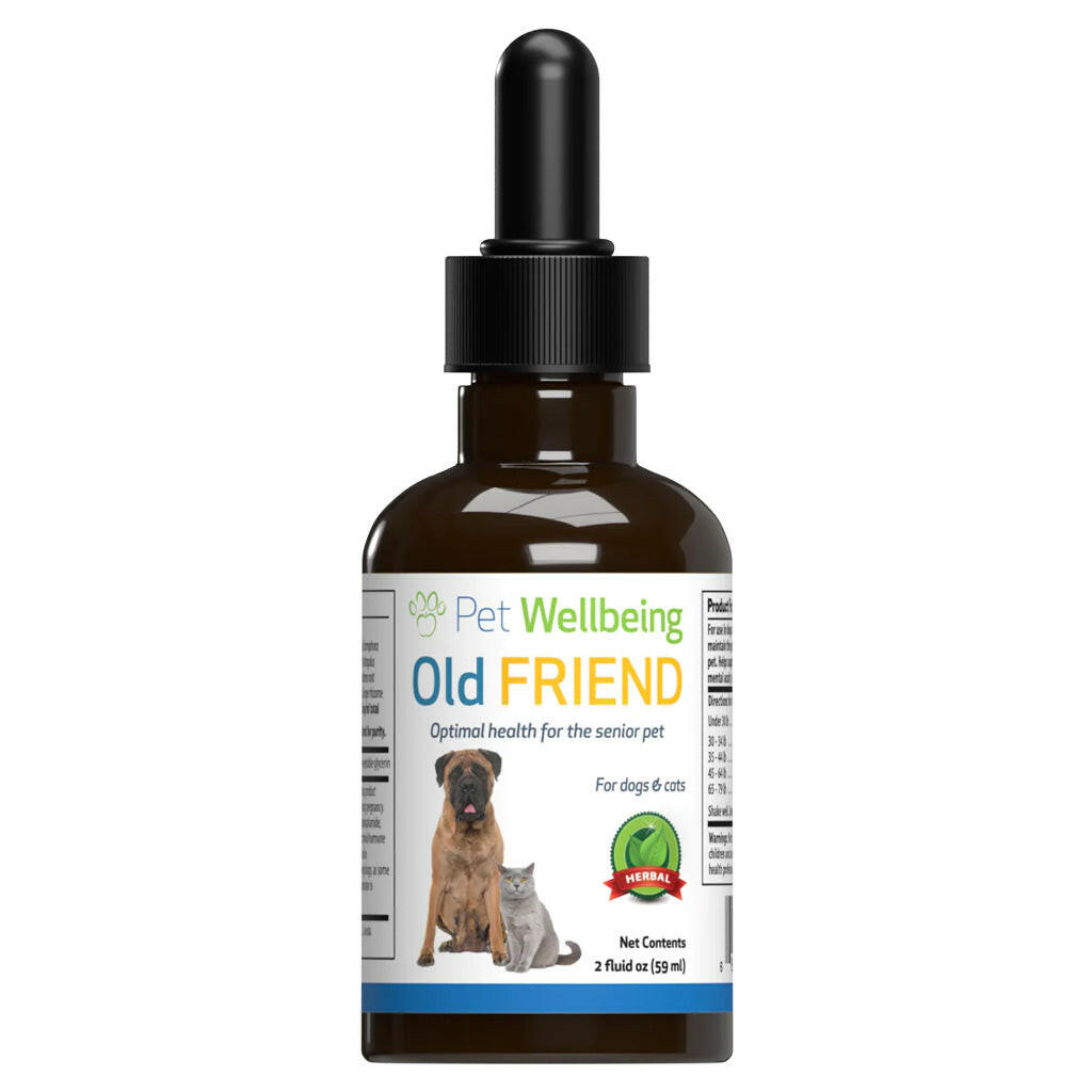 Pet Wellbeing Old Friend for Senior Cats