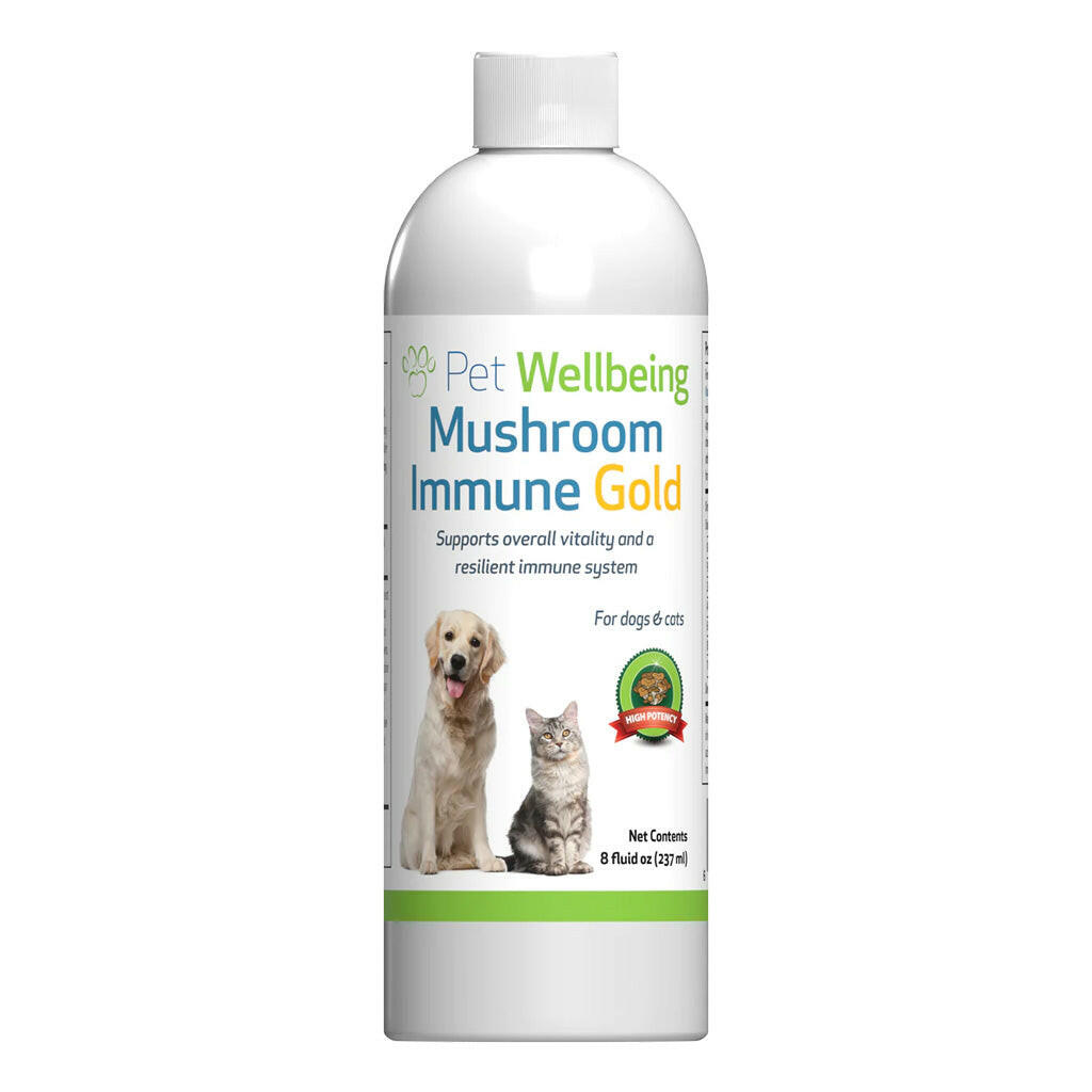 Mushroom Immune Gold - Holistic Cancer Support for Dogs (8 oz)