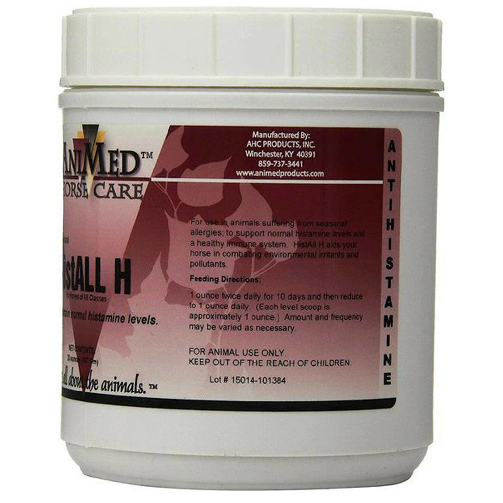 AniMed HistAll-H Allergy Relief Powder Supplement for Horses (20 oz)