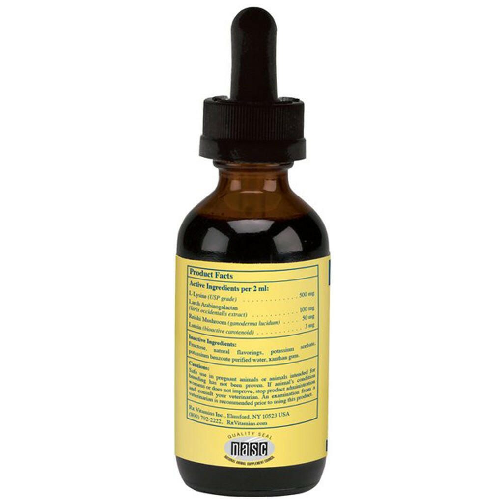 Rx Vitamins Liquid Immuno For Dogs & Cats - Chicken Flavor (4 oz)