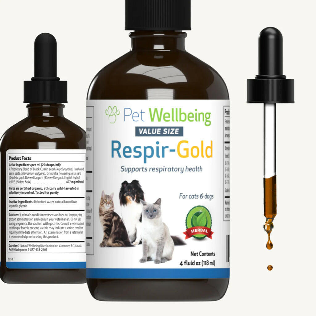 Respir-Gold - For Easy Breathing in Dogs (4 oz)