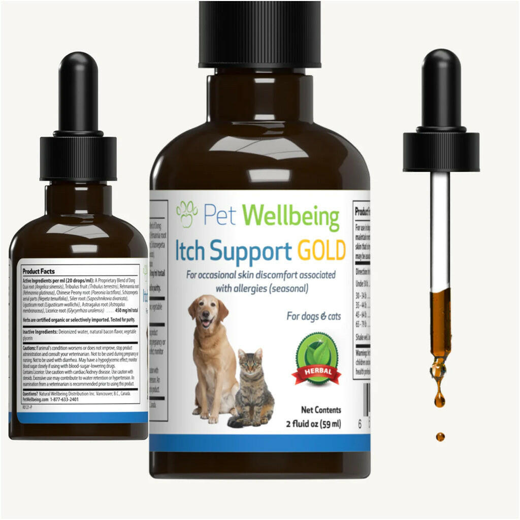 Itch Support Gold - For Allergy-Related Itch in Cats