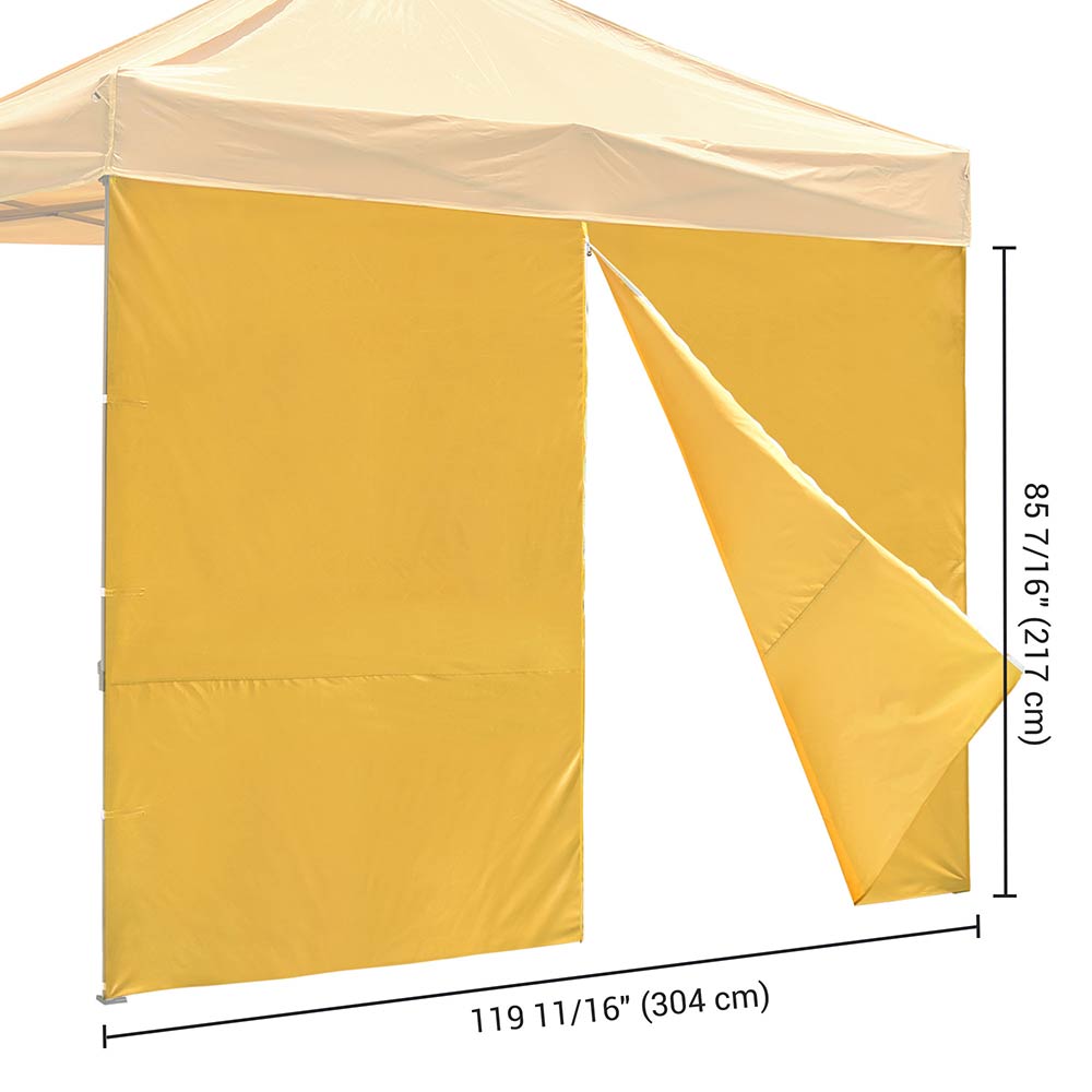 Yescom Canopy Tent Wall with Zip 1080D 10x7ft 1pc