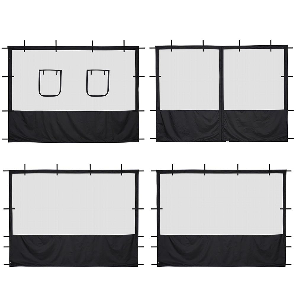 Yescom 10x10 Pop Up Canopy Netting Mesh Sidewalls Side Panel