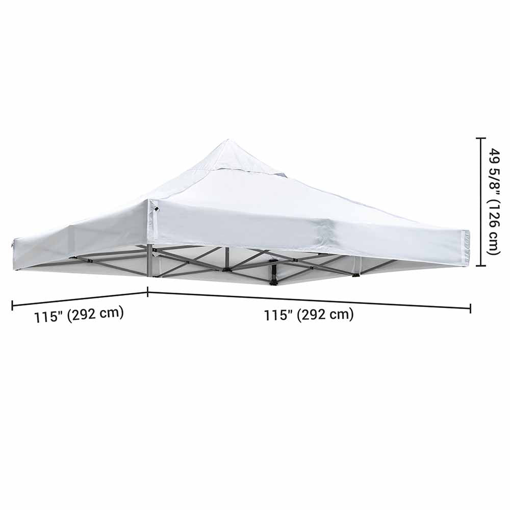 InstaHibit 10'x10' EZ Pop Up Canopy Replacement Air Vent (9.6'x9.6')