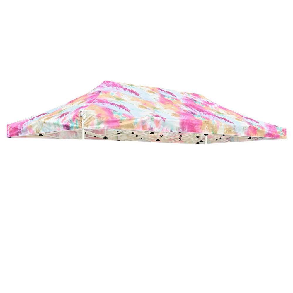 Yescom 10x20 Replacement Canopy Tie-dyed Pink