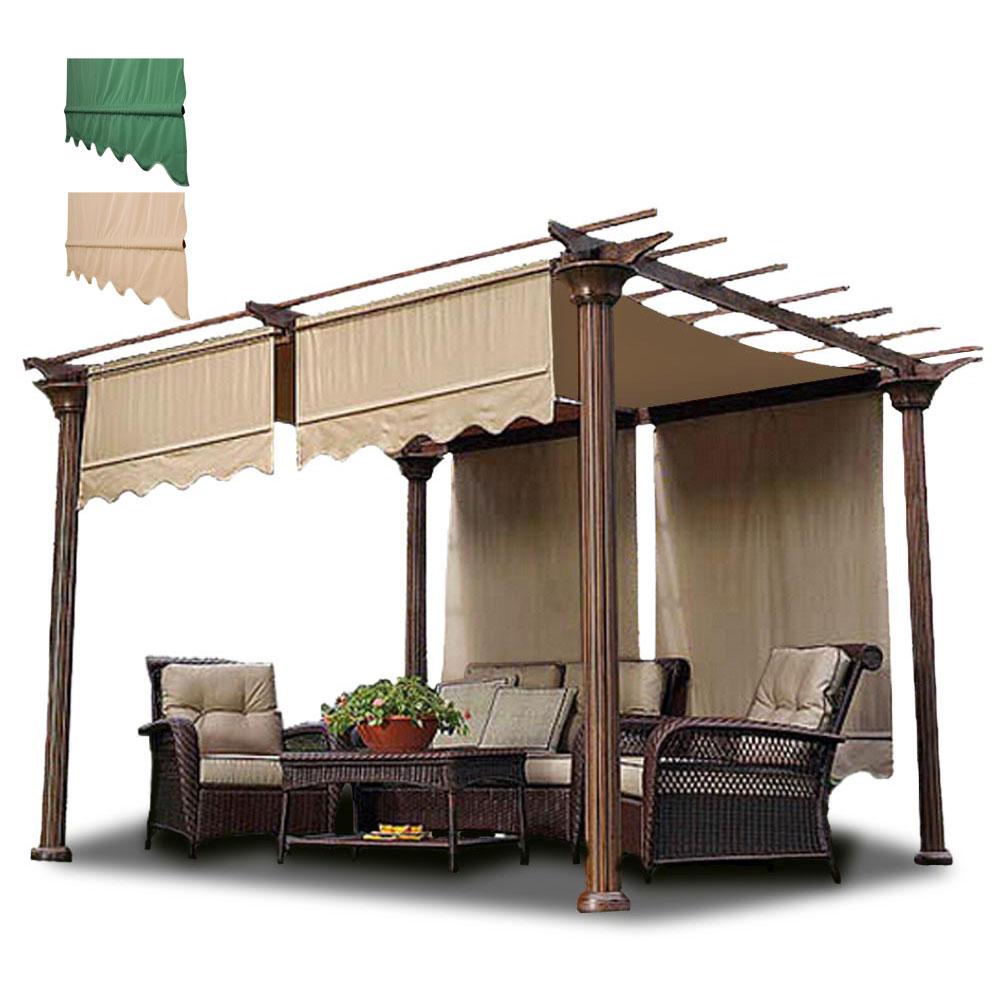 Yescom 2x 15'7" x 4'1" Replacement Pergola Shade Canopy