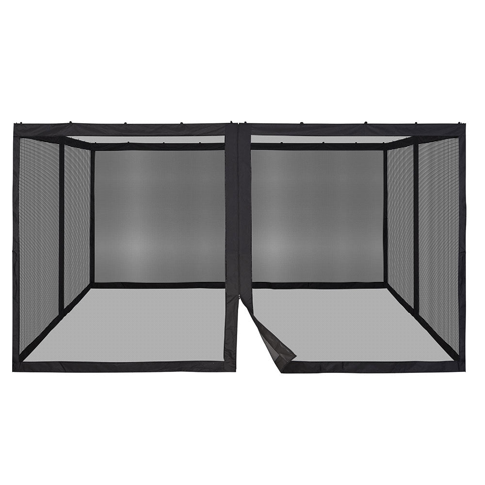 Yescom 41.2'R x 6.4'H Gazebo Mosquito Netting for 12'W x 10'D Gazebos