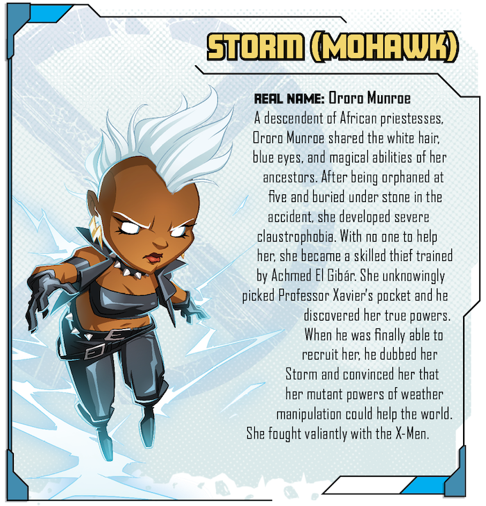 Marvel United: X-Men Storm (Mohawk) - Kickstarter Exclusive