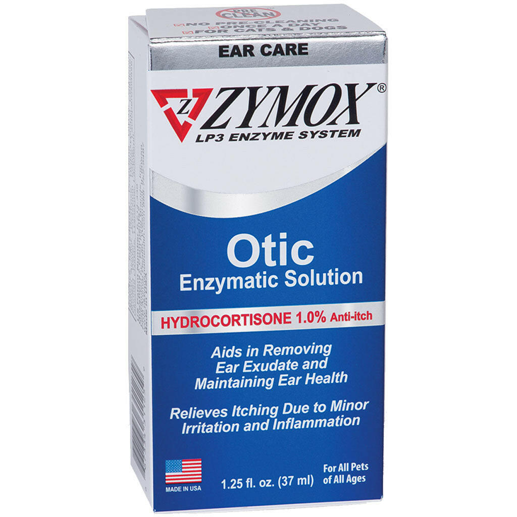 ZYMOX Otic Enzymatic Solution With 1% Hydrocortisone