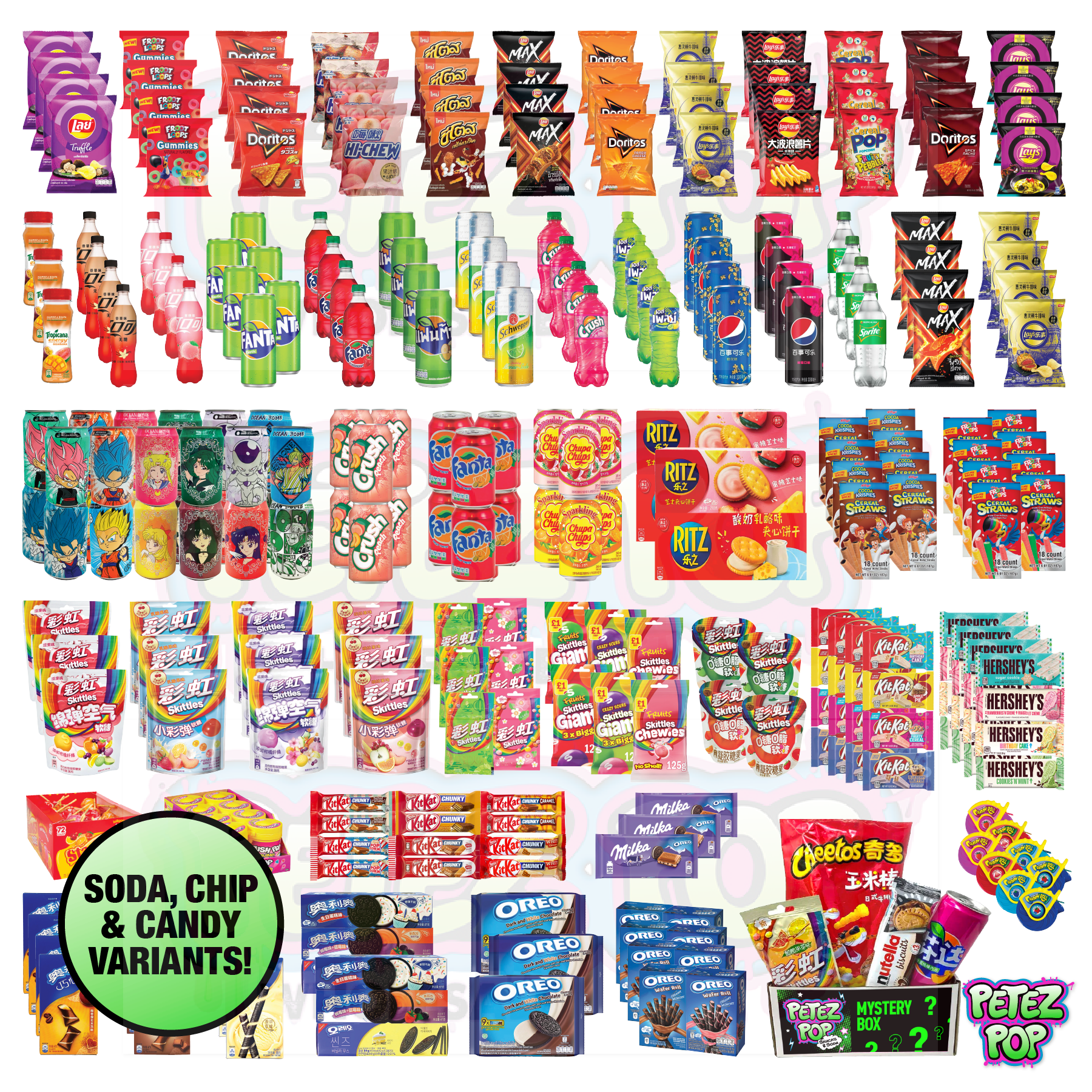 Bulk Pack - The Super Senior: Snacks & Soda (3 Combos to choose from)