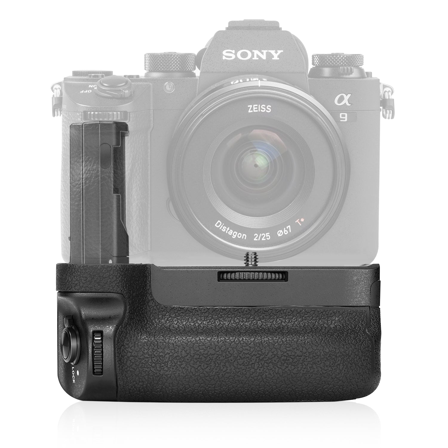 NEEWER Replacement Vertical Battery Grip of VG-C3EM for Sony A9/A7RIII