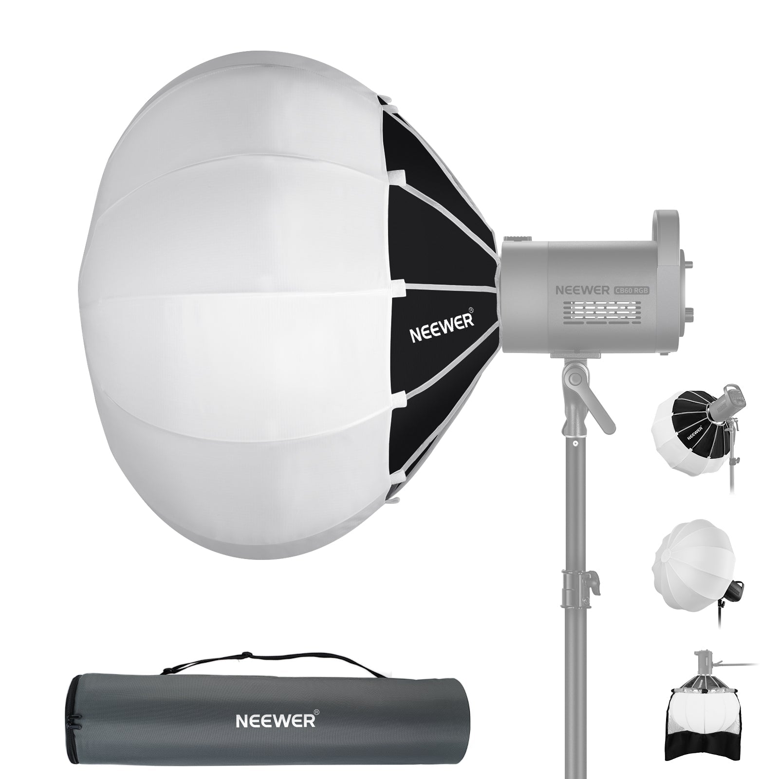 NEEWER NS65L Lantern Softbox One Step Quick Release