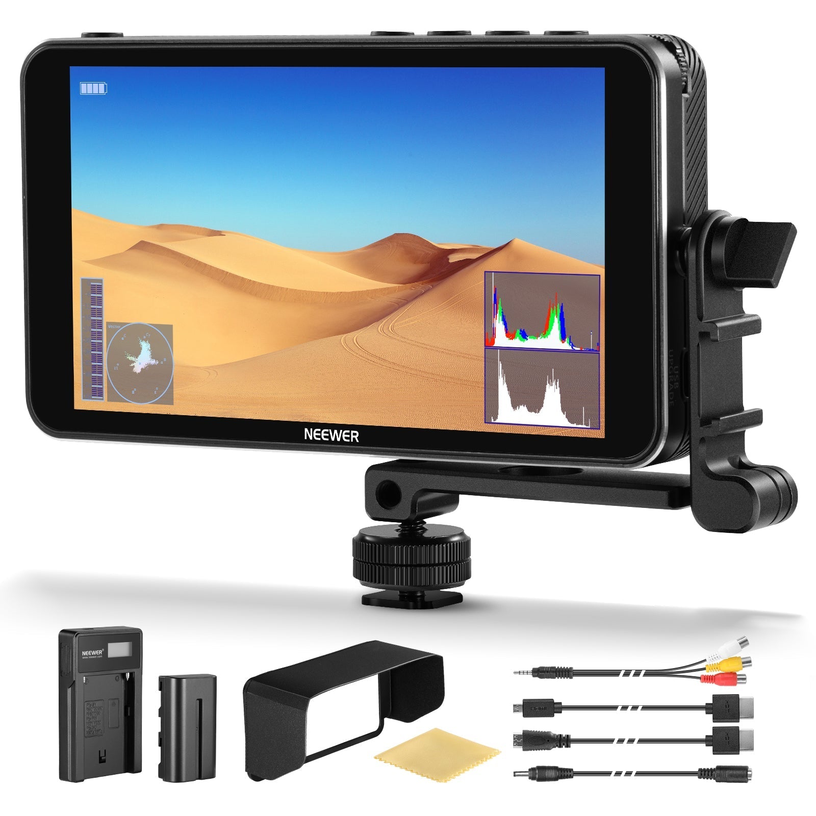 NEEWER F400 PRO 6 Inch Camera Field Monitor