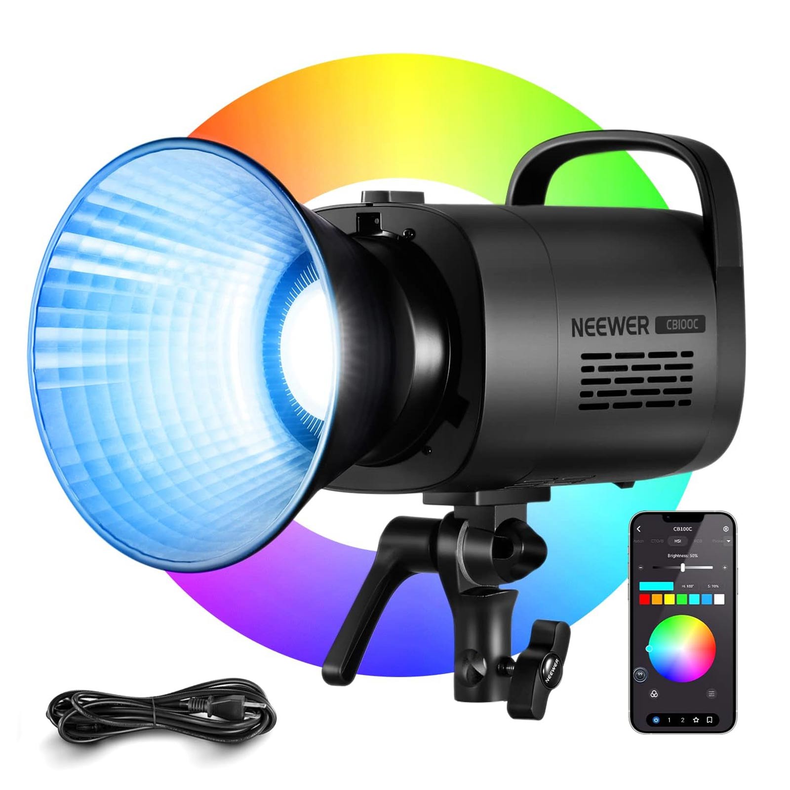 NEEWER CB100C 130w RGB LED Video Light