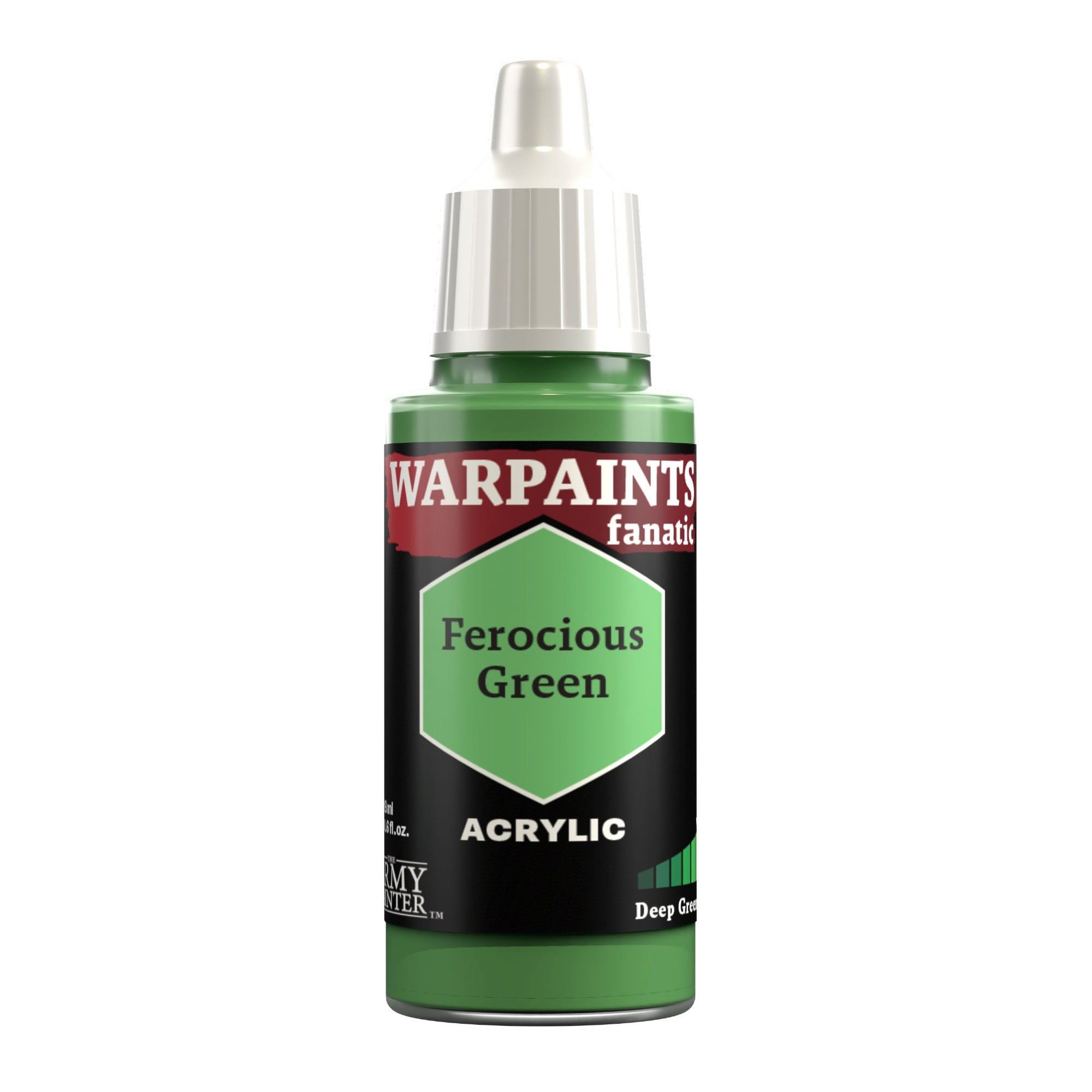 Army Painter Warpaints Fanatic: Ferocious Green 18ml