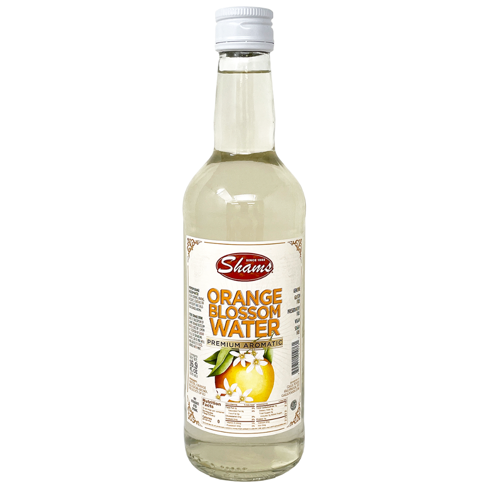 Premium Orange Blossom Water | 16.9 oz | Shams