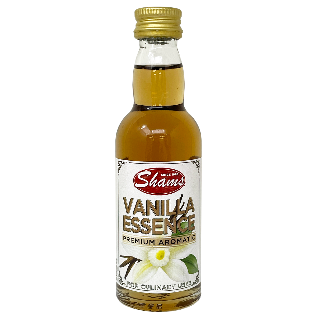 Premium Vanilla Essence | 1.69 oz | Dilute 1:100 | Shams