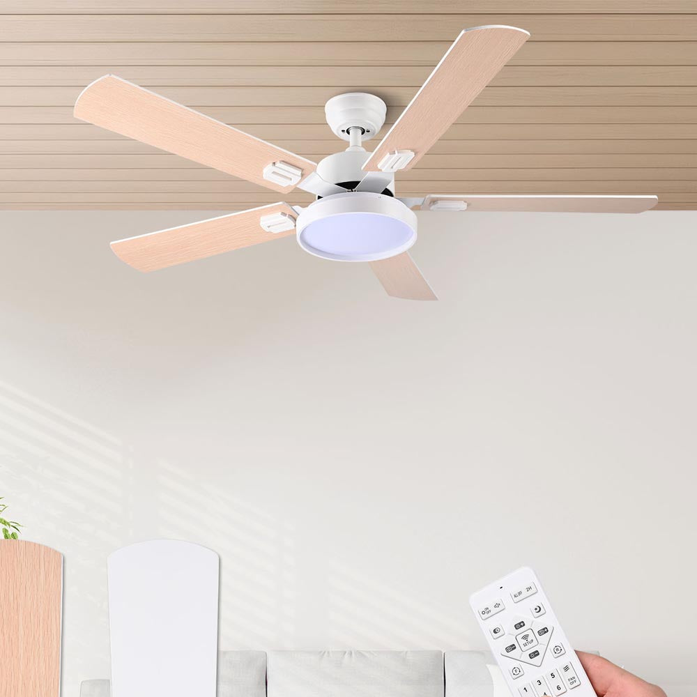 Yescom 52" Ceiling Fan w/ Light Remote 3-Blade