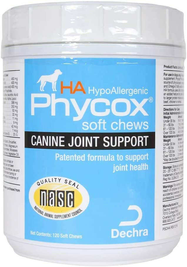 Phycox HypoAllergenic (HA) Joint Supplement (120 soft chews)