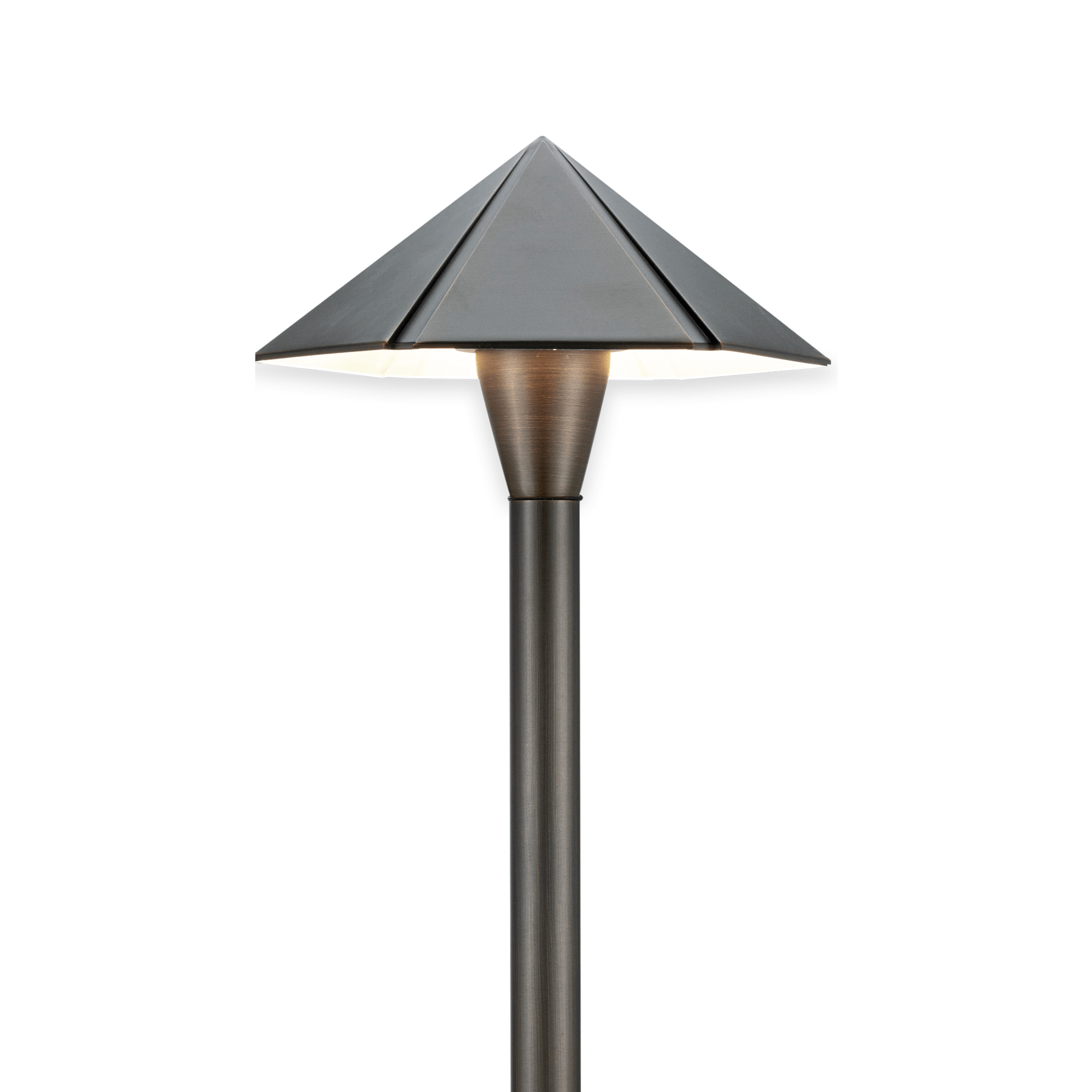 Gardenreet Brass Low Voltage Pathway Lights, 12V Outdoor LED Landscape Path Lights(Umbrella) for Walkway Driveway Garden Yard (2413)