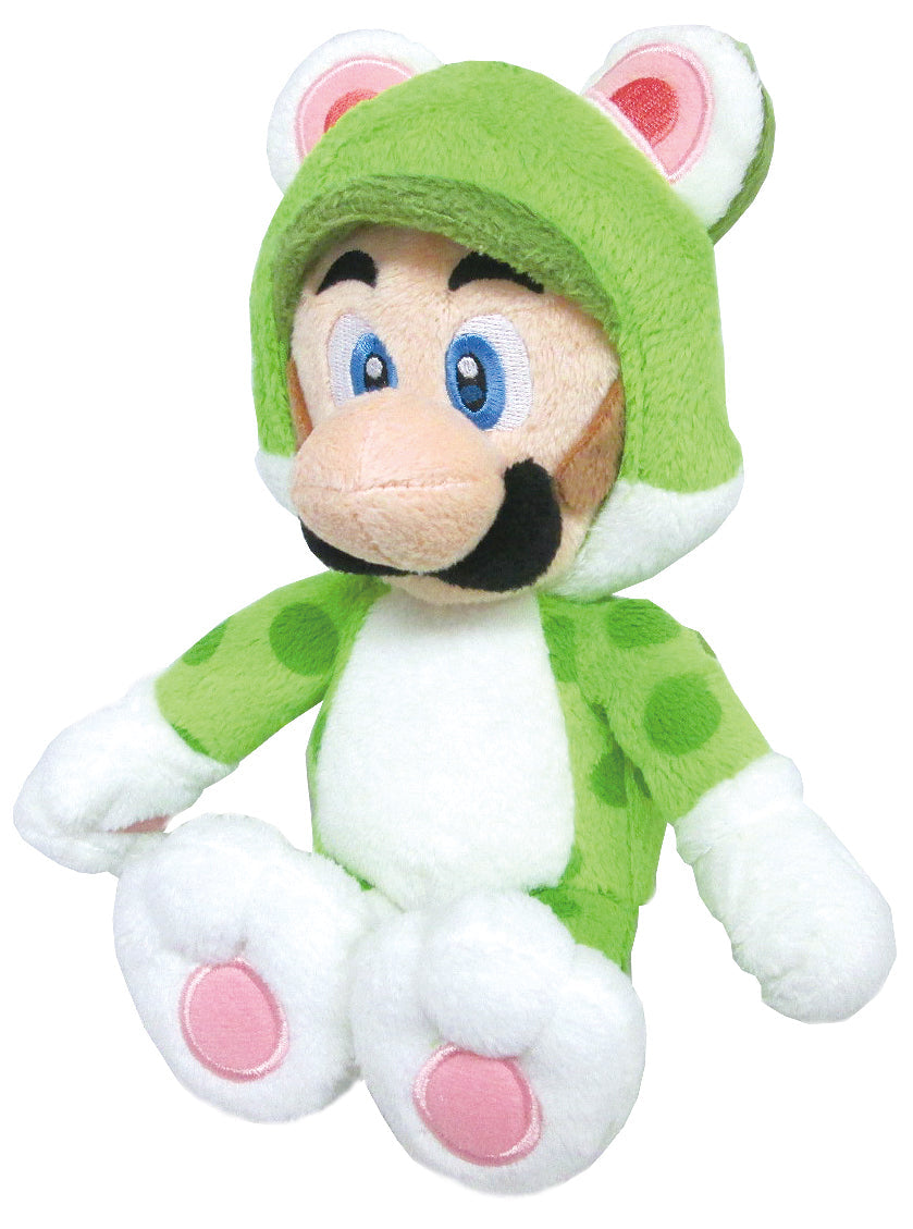 Super Mario Brothers: Cat Luigi Plush (10")