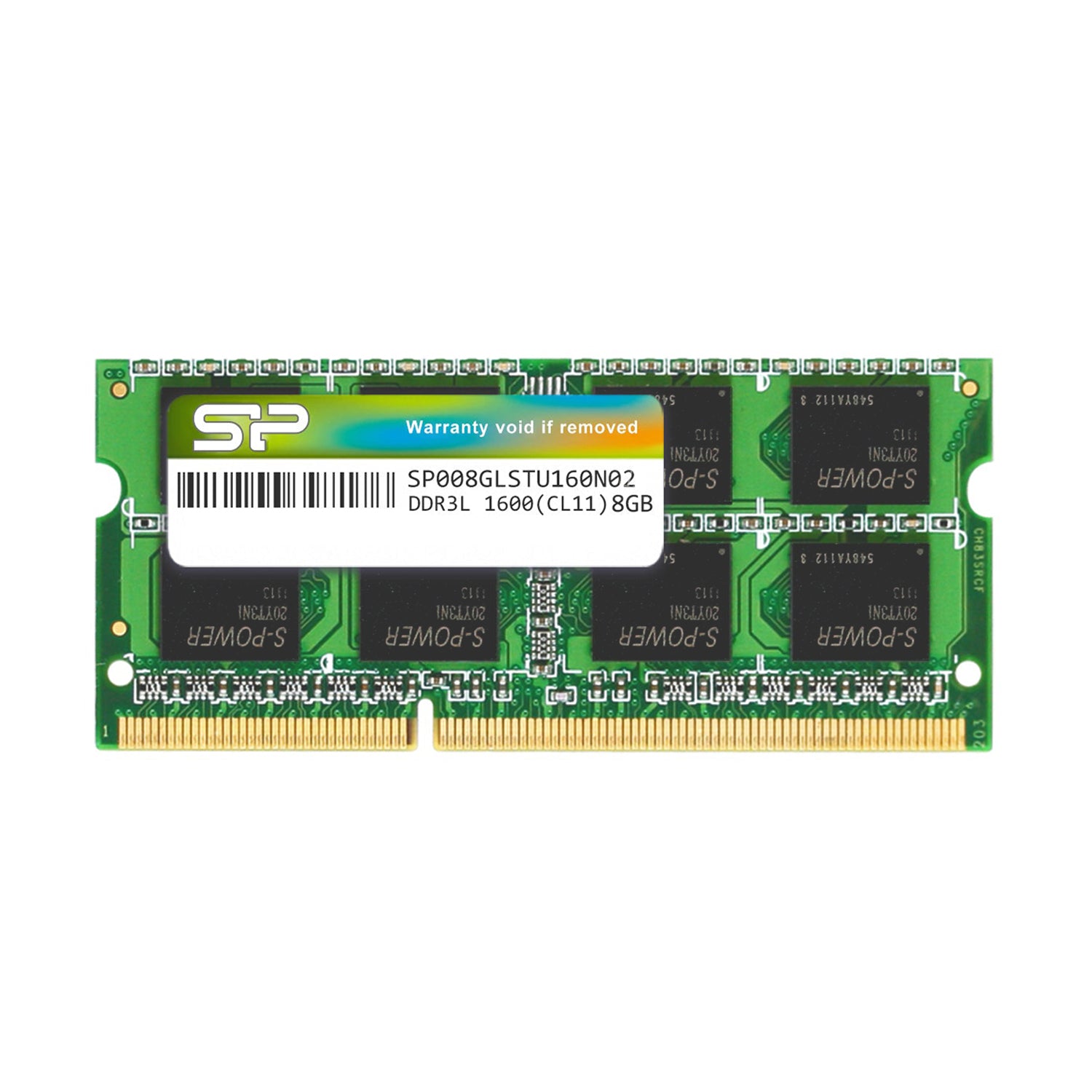 Silicon Power DDR3L 8GB 1600MT/s (PC3L-12800) 1.35V Laptop SODIMM