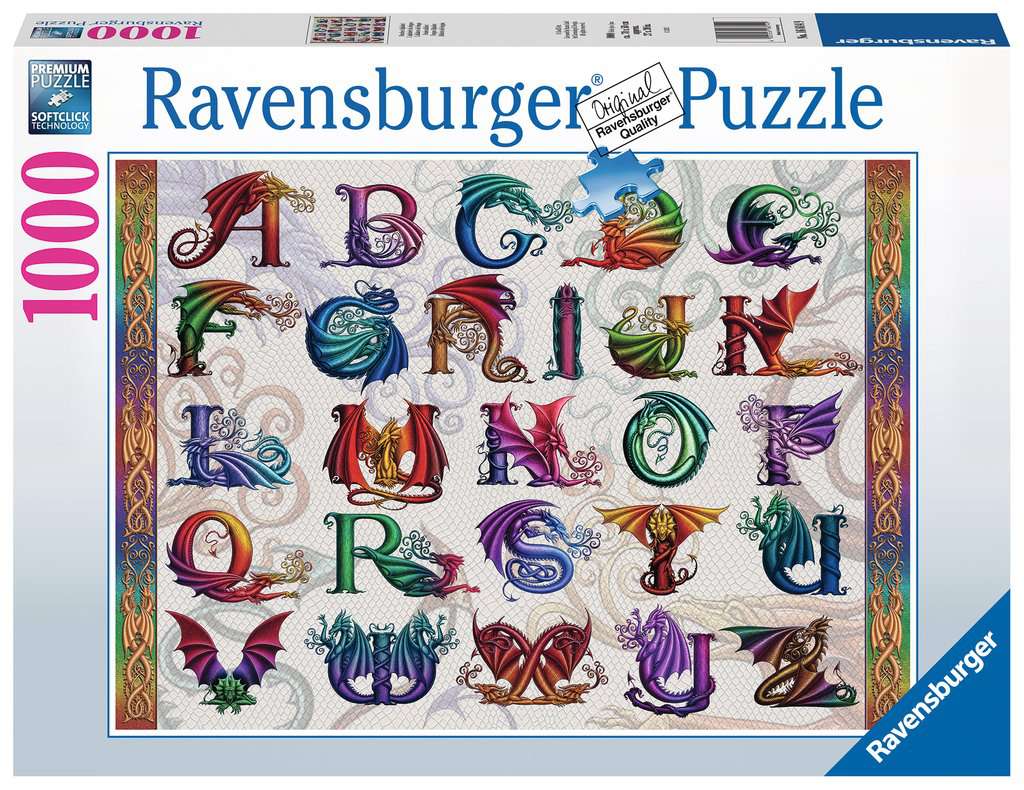 Puzzle: Dragon Alphabet